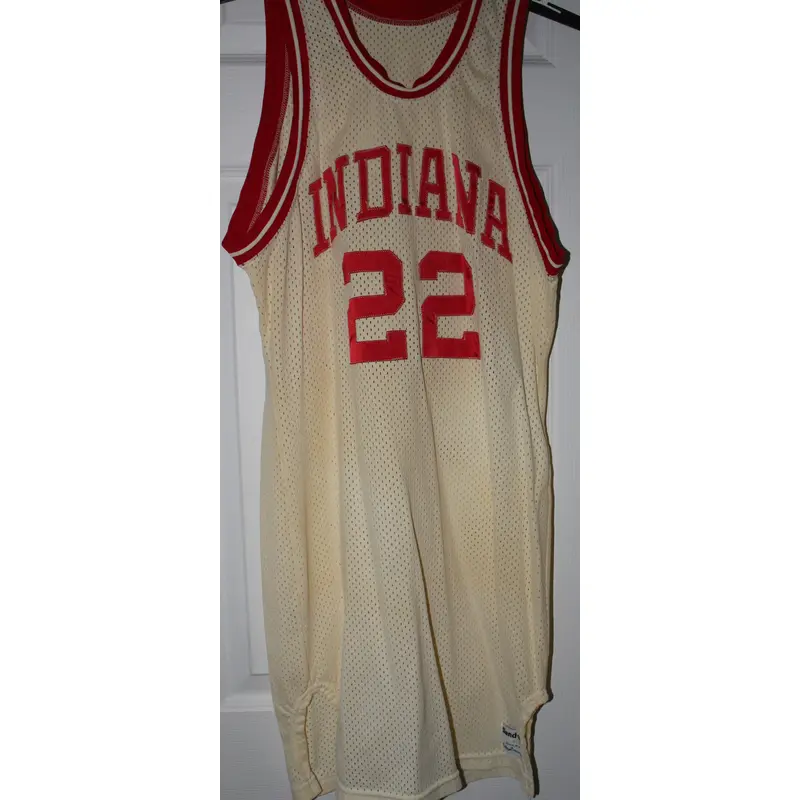 1985-86 Stew Robinson Indiana University Game Used Basketball Jersey