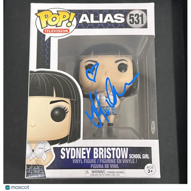 Jennifer Garner Signed Funko Pop #531 PSA Autographed Sydney Bristow Alias