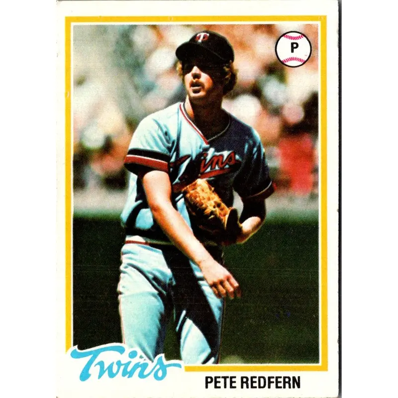 1978 Topps Pete Redfern #81