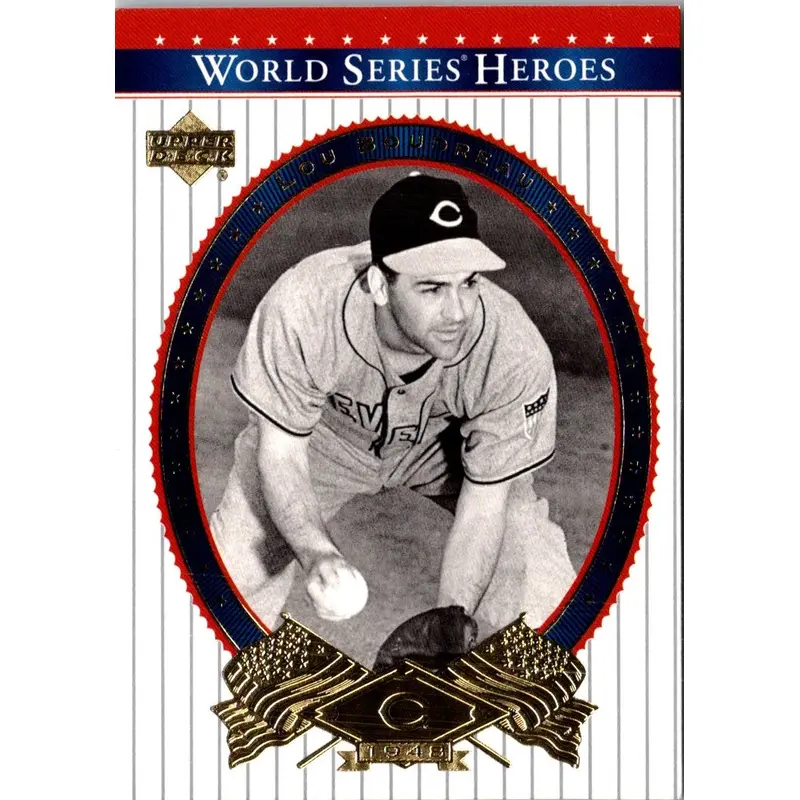 2002 Upper Deck World Series Heroes Lou Boudreau #42