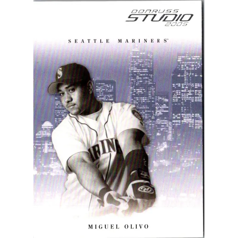 2005 Donruss Studio Miguel Olivo #254