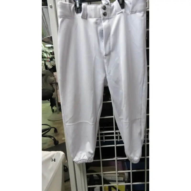 Used Demarin White Knicker Baseball Pants Size Youth XL