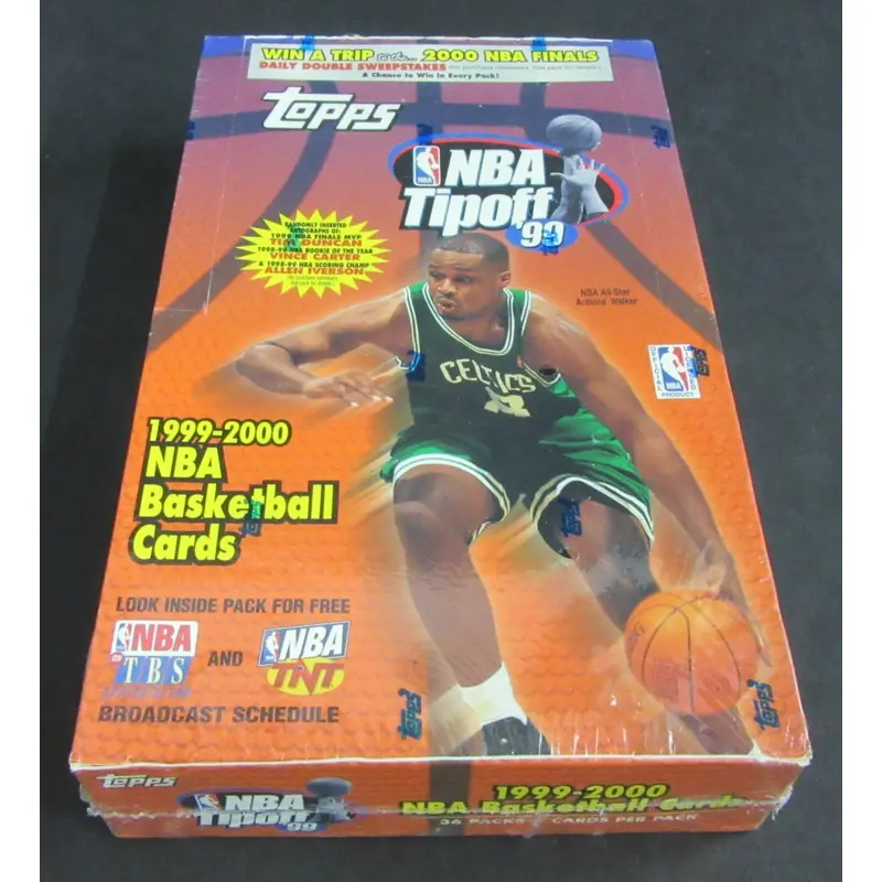 1999/00 Topps Tipoff Basketball Box (36/7)
