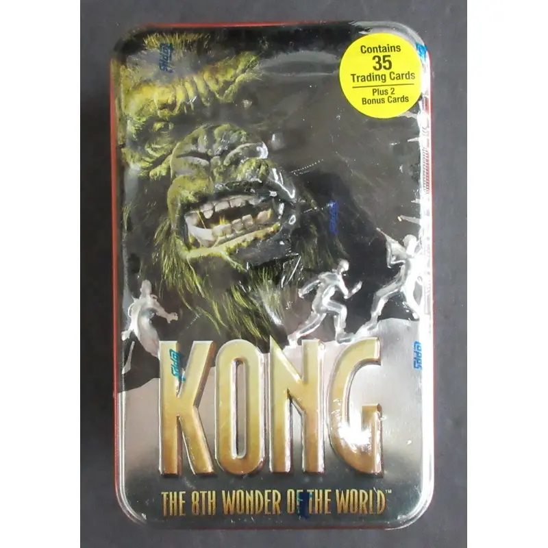 2005 Topps Kong The 8th Wonder of the World Factory Set (Tin) (35+2)
