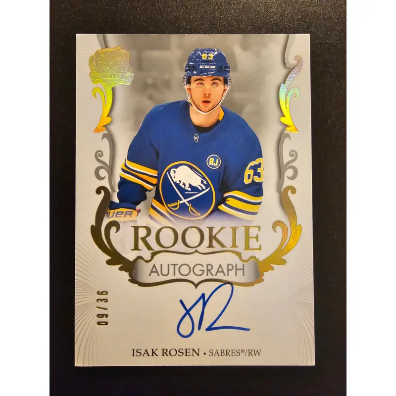 2023-24 Upper Deck The Cup - Rookie Autograph Gold - Isak Rosen #171 /36 RC