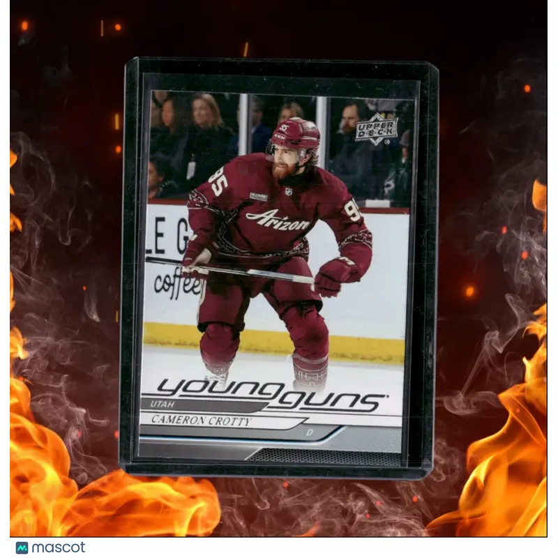2024-25 Upper Deck Cameron Crotty Young Guns Rookie #238