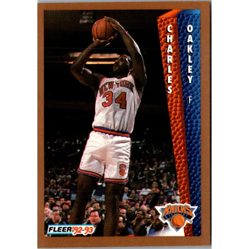 1992 Fleer Charles Oakley #154