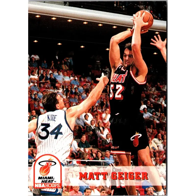 1993 Hoops Matt Geiger #361