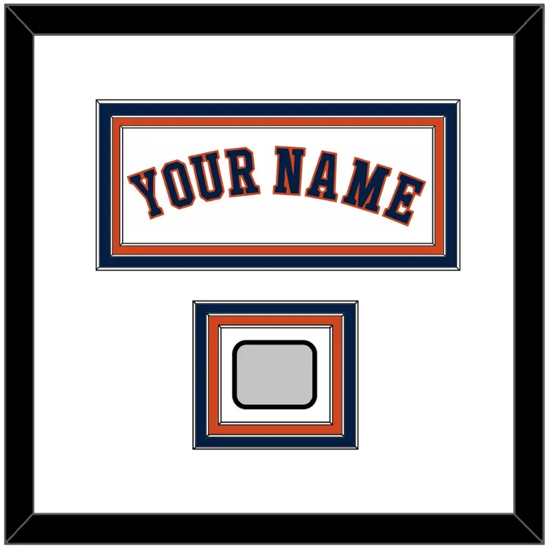 Houston Name & World Series Champions Patch - Home White - Triple Mat 1