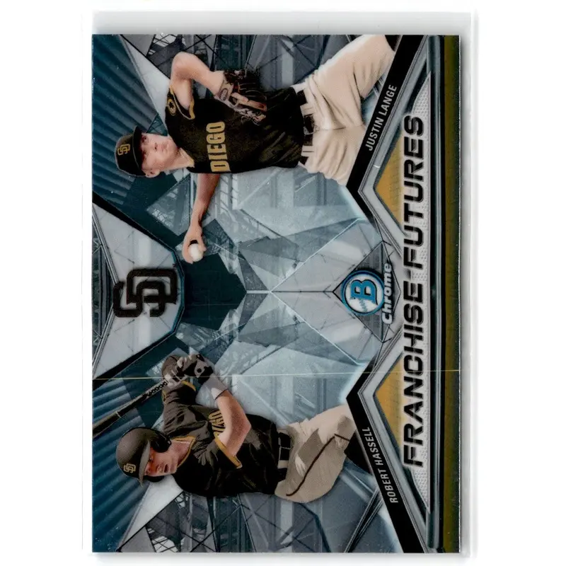 2020 Bowman Draft Franchise Futures Justin Lange/Robert Hassell #FF-RJ
