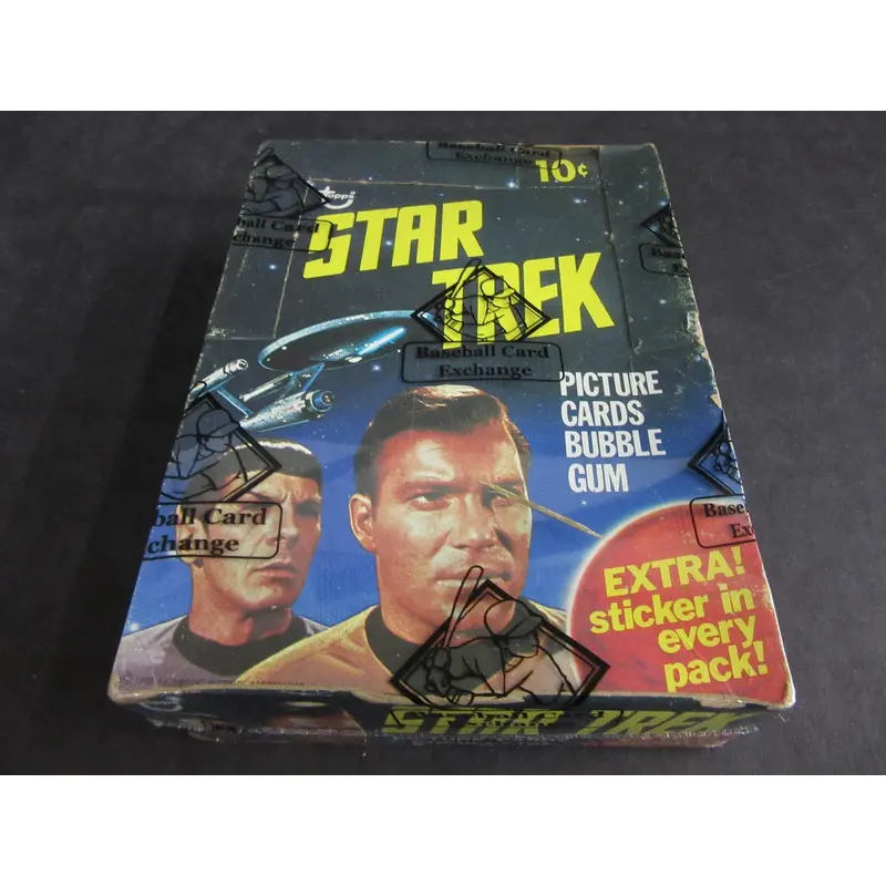 1976 Topps Star Trek Unopened Wax Box