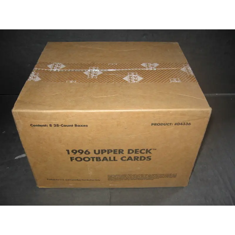 1996 Upper Deck Football Case (Retail) (8 Box)