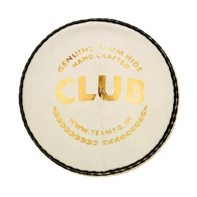 SG Club High Quality Four-Piece Water Proof Cricket Leather Ball