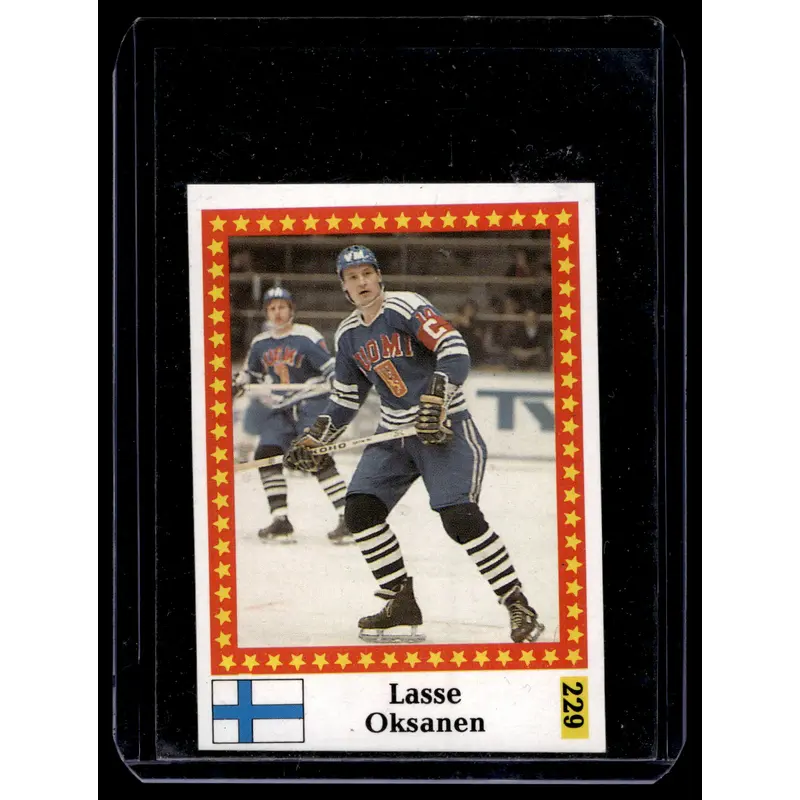 1991 Semic Marabou - Lasse Oksanen #229