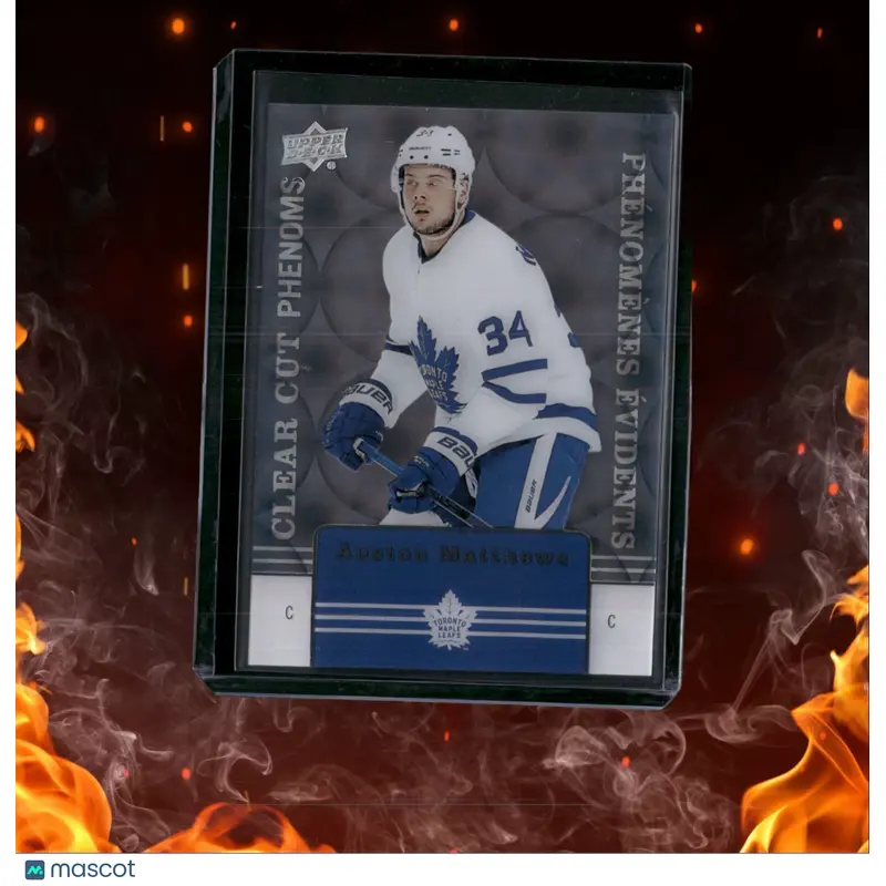 2019-20 Upper Deck Tim Hortons Auston Matthews Clear Cut Phenoms #CC-15