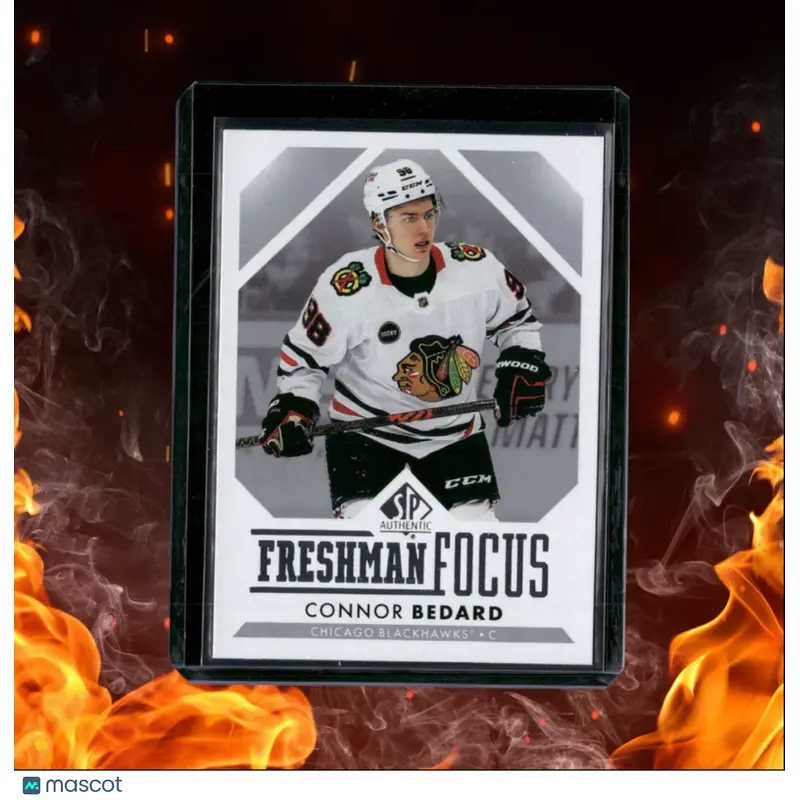2023-24 SP Authentic Connor Bedard Freshman Focus Rookie #FF-1