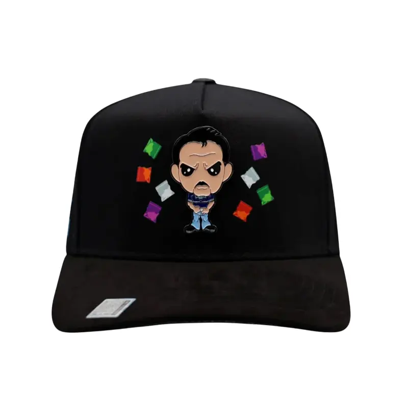 BIGG BOSS BLACK EL MAYO SNAPBACK HAT CAPCHAPO BLK