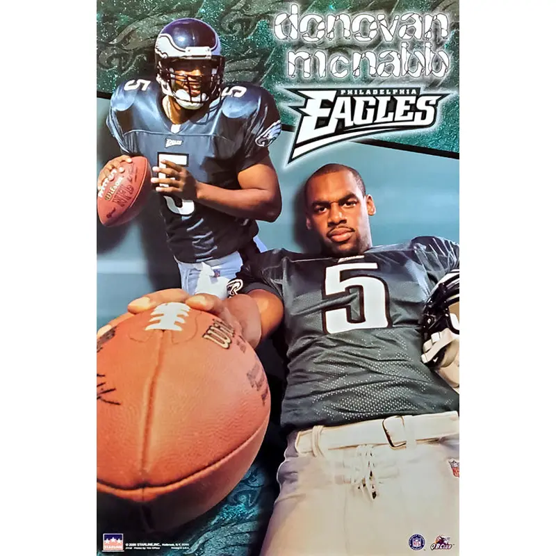 Donovan McNabb "Superstar" Philadelphia Eagles QB Poster - Starline 2000