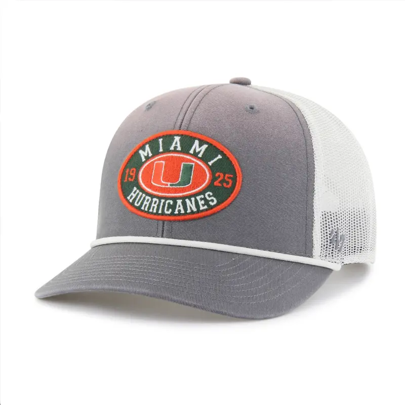 MIAMI HURRICANES TIDE SWEEP ROPE '47 TRUCKER