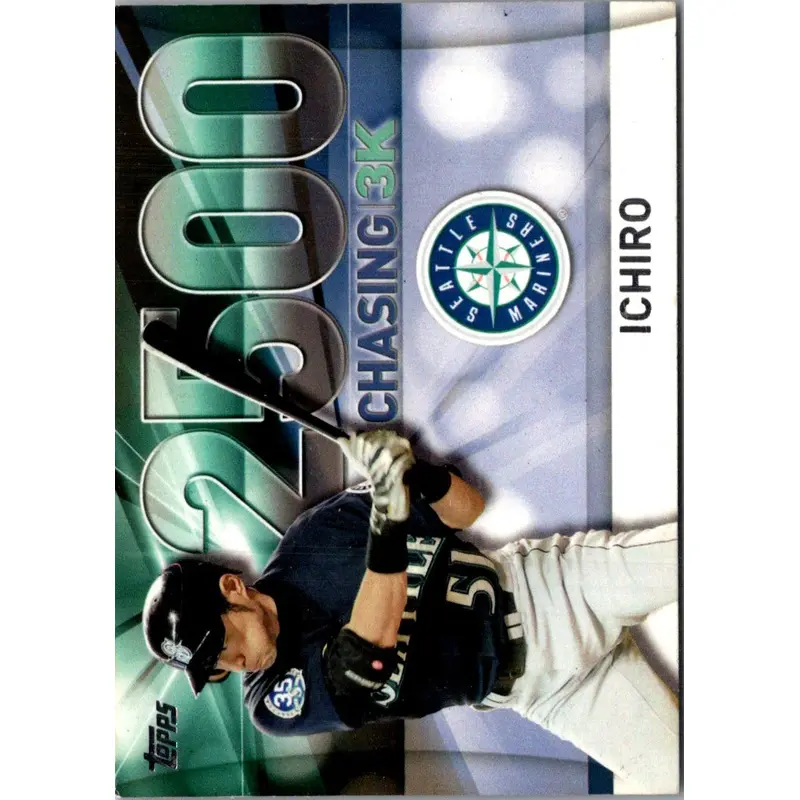 2017 Honus Bonus Fantasy Baseball Career Stats Ichiro 3030 Hits Ichiro #3000