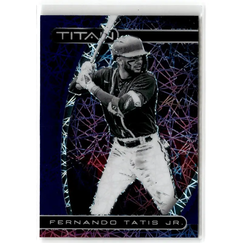 2021 Panini Chronicles Titan Blue Velocity Fernando Tatis Jr. #12