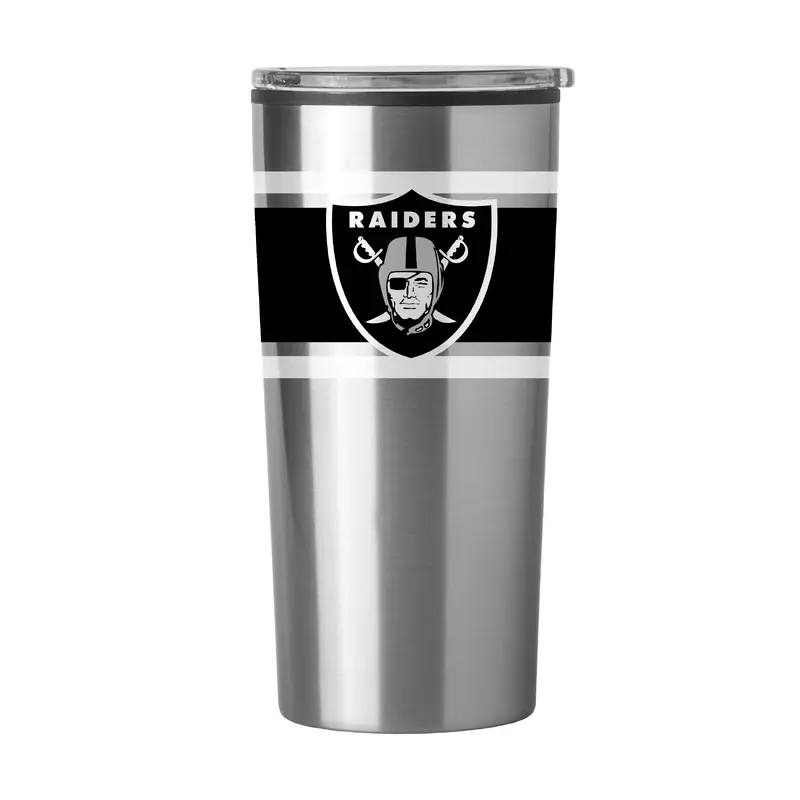 Las Vegas Raiders Stripe 20 oz Fusion Tumbler