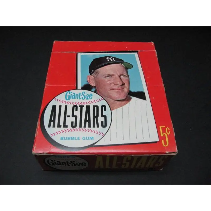 1964 Topps Baseball Giants 5 Cent Empty Display Box