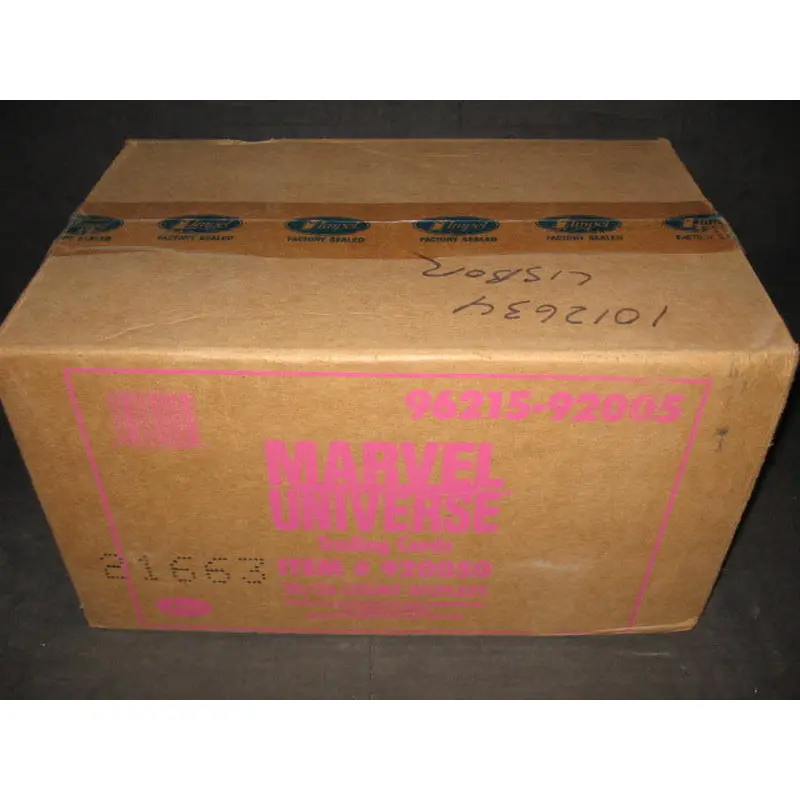 1992 Skybox Marvel Universe Series 3 Case (20 Box)