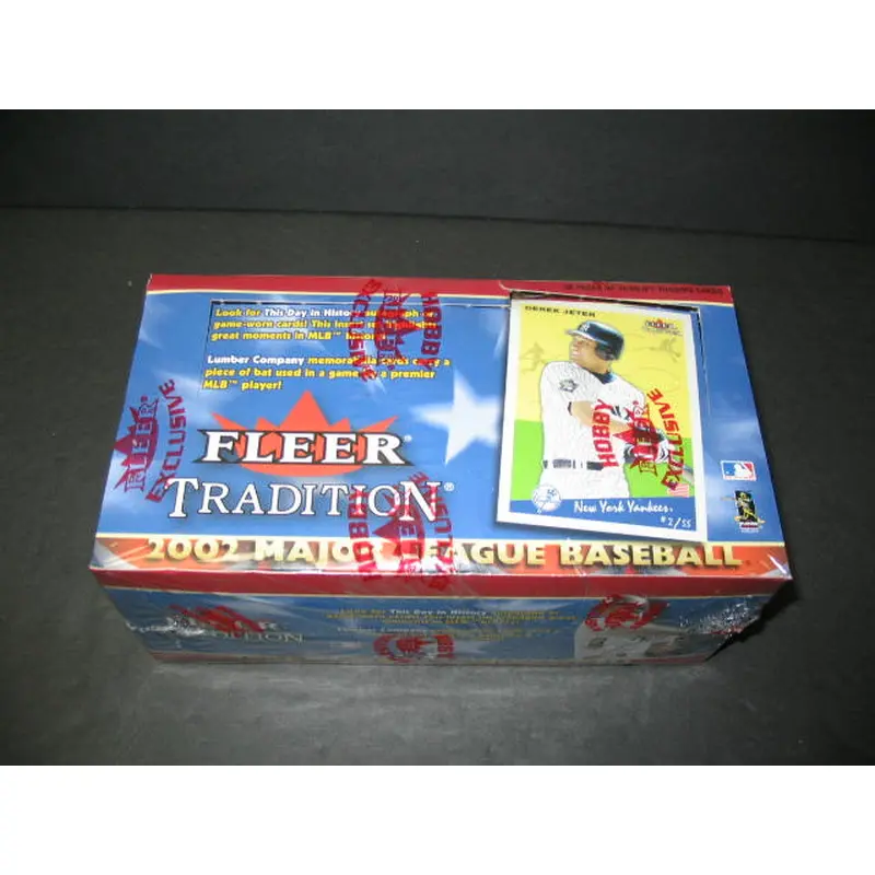 2002 Fleer Tradition Baseball Box (Hobby)