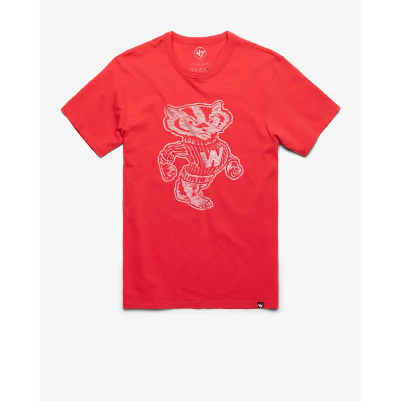 WISCONSIN BADGERS VINTAGE PREMIER '47 FRANKLIN TEE