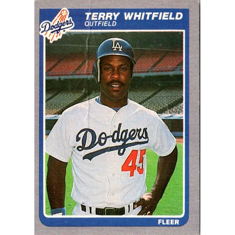 1985 Fleer Terry Whitfield #389