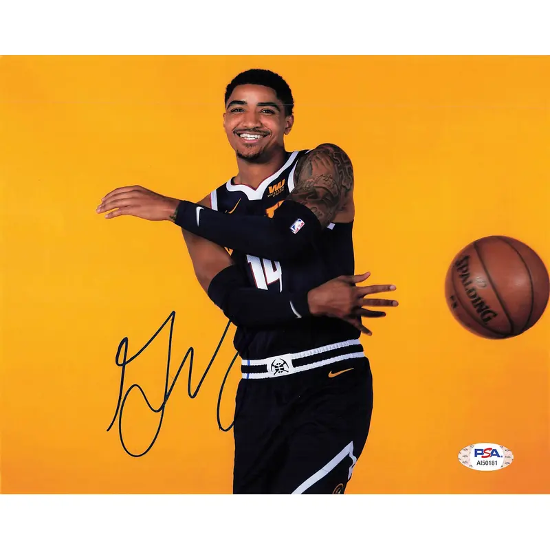 Gary Harris signed 8x10 photo PSA/DNA Denver Nuggets Autographed