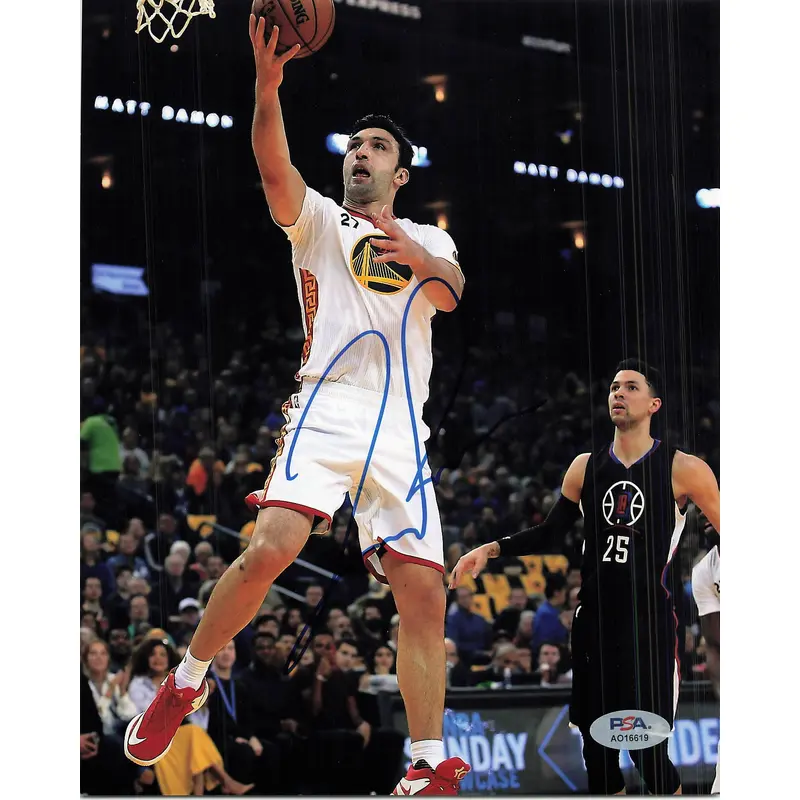 Zaza Pachulia signed 8x10 photo PSA/DNA Autographed Golden Sate Warriors
