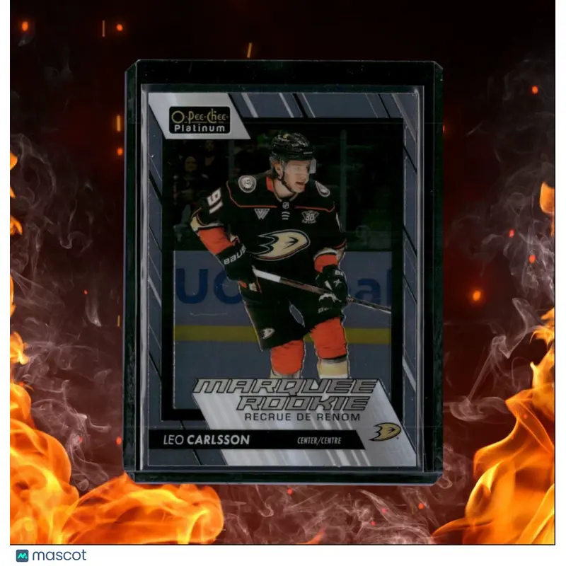 2023-24 O-Pee-Chee Platinum Leo Carlsson Marquee (A) Rookie #293