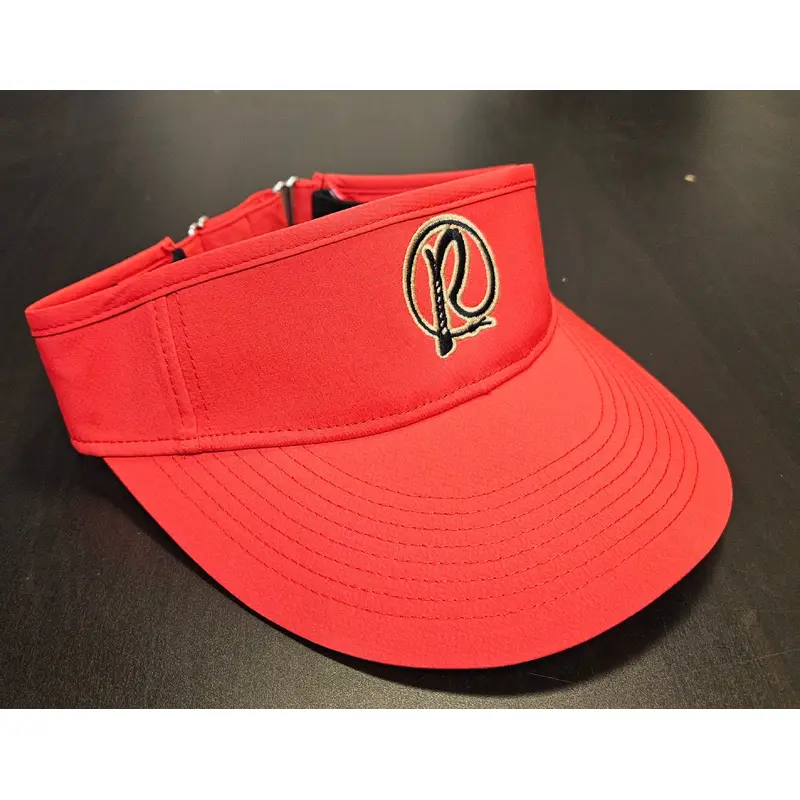 Rawhide Red Visor Hat