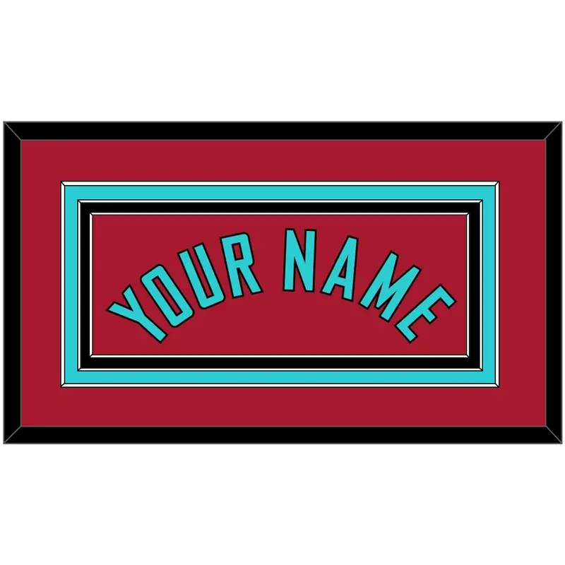 Arizona Name - Alternate Red - Triple Mat 2