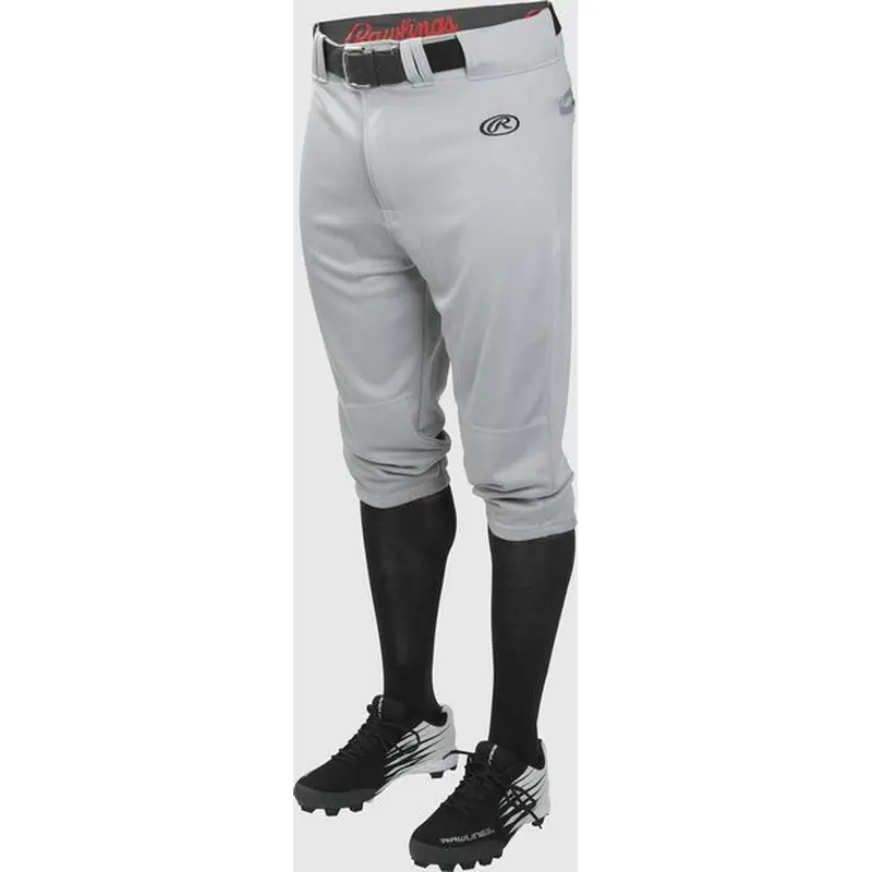 New Rawlings Launch Knicker Baseball Pants Adult Size Small- Blue Grey