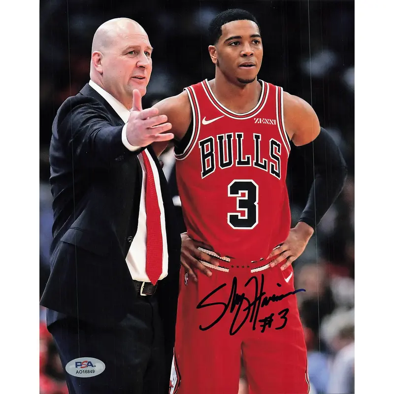 Shaquille Harrison signed 8x10 photo PSA/DNA Chicago Bulls Autographed