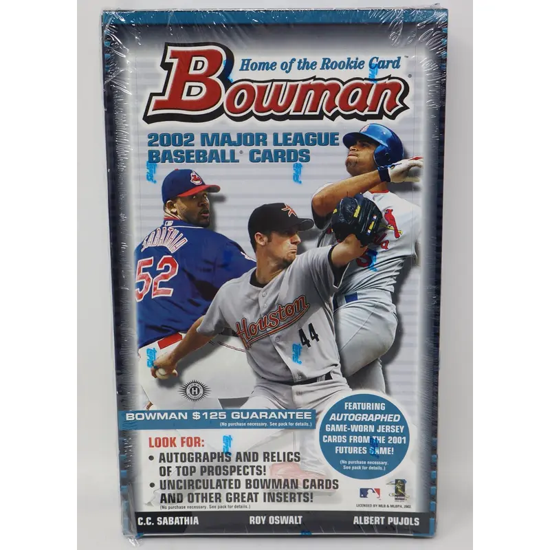 2002 Bowman Baseball Box (Hobby) (24/10)