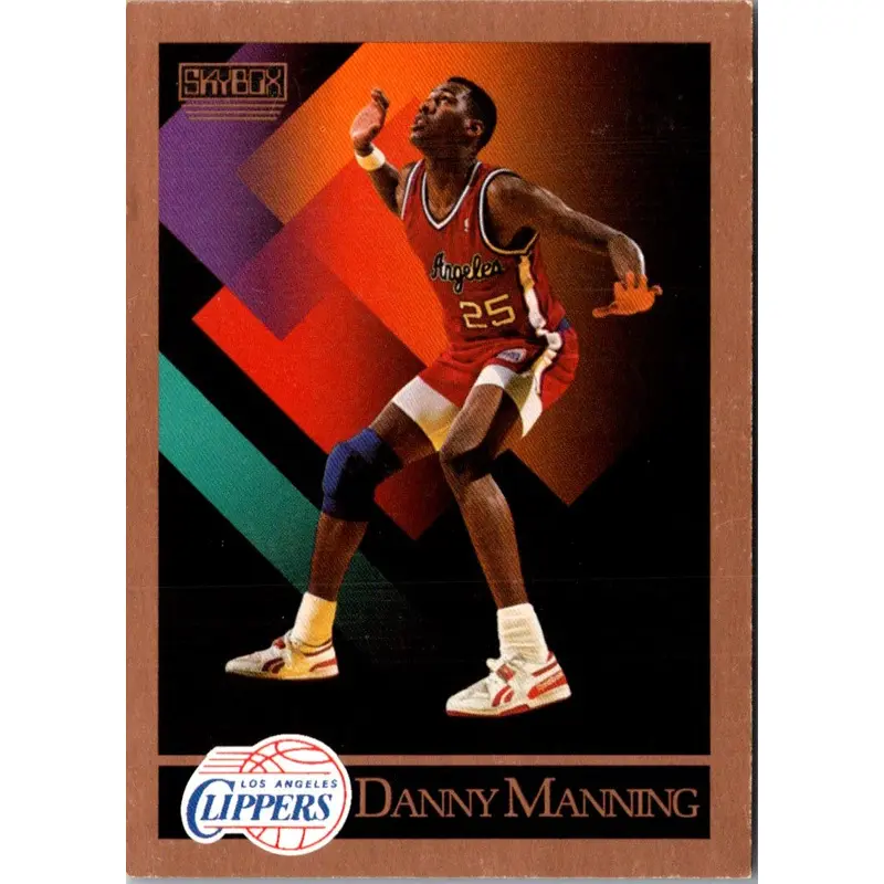 1990 SkyBox Danny Manning #129