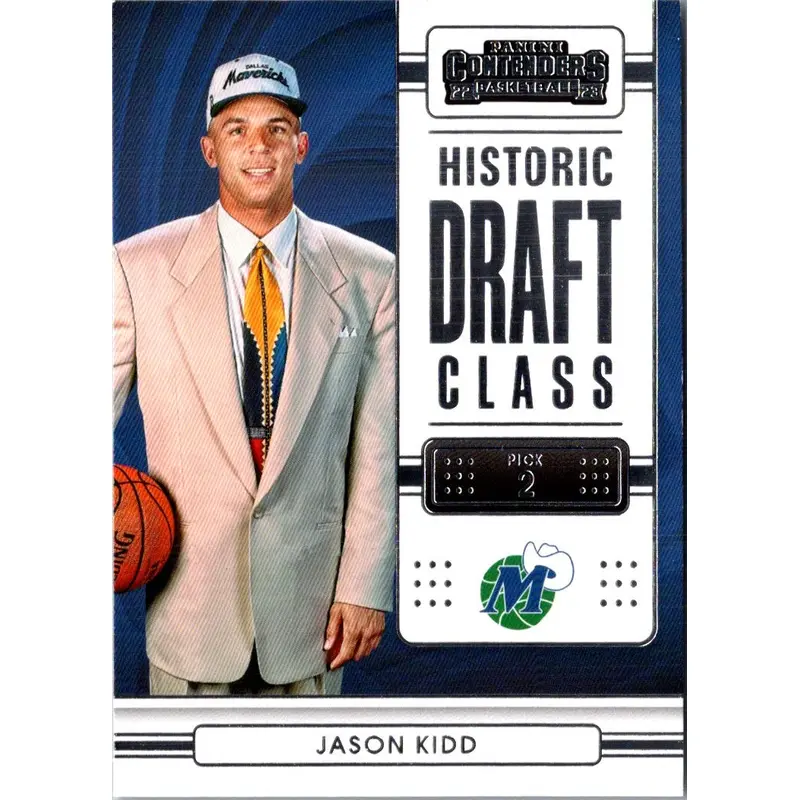 2022 Panini Contenders Historic Draft Class Jason Kidd #6