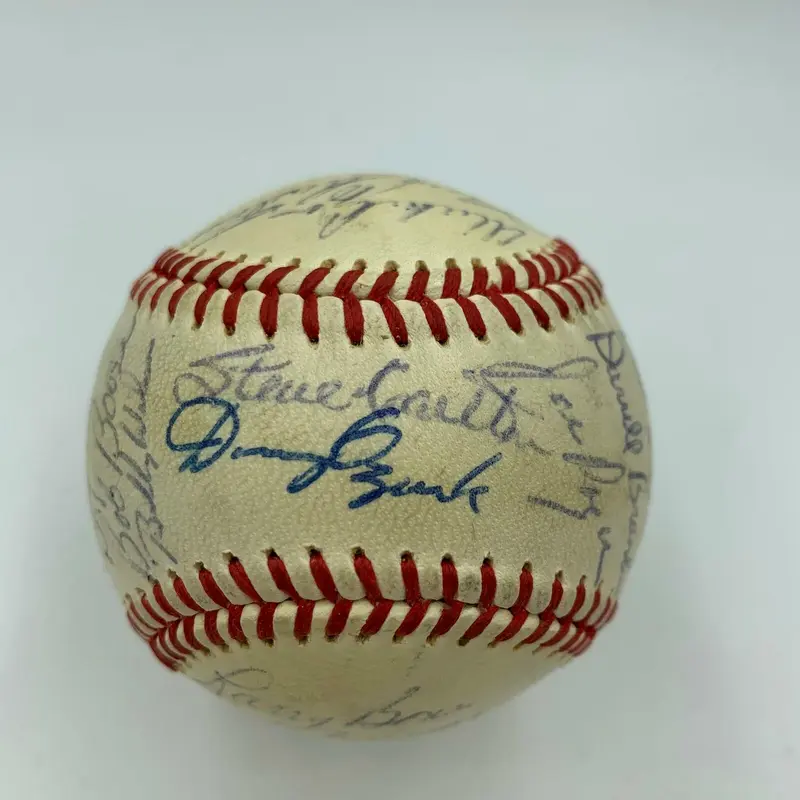 Mike Schmidt Rookie Season 1973 Philadelphia Phillies Team Signed Baseball JSA