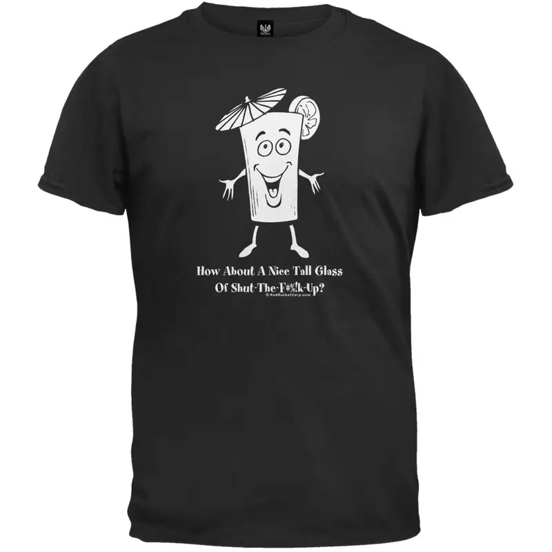 Nice Tall Glass (Clean) - T-Shirt