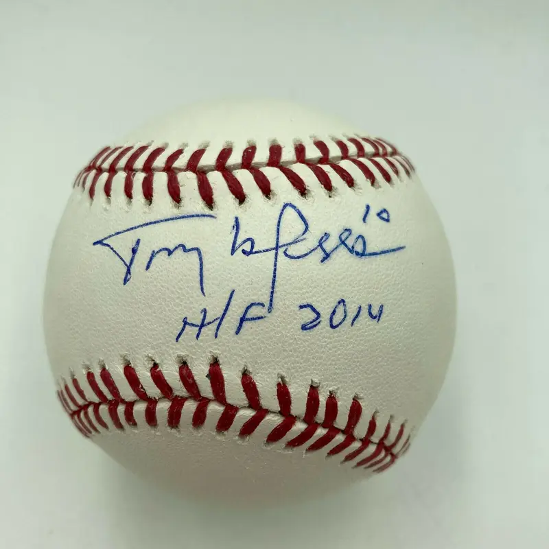 Tony La Russa HOF 2014 Signed Autographed Official Major League Baseball JSA COA