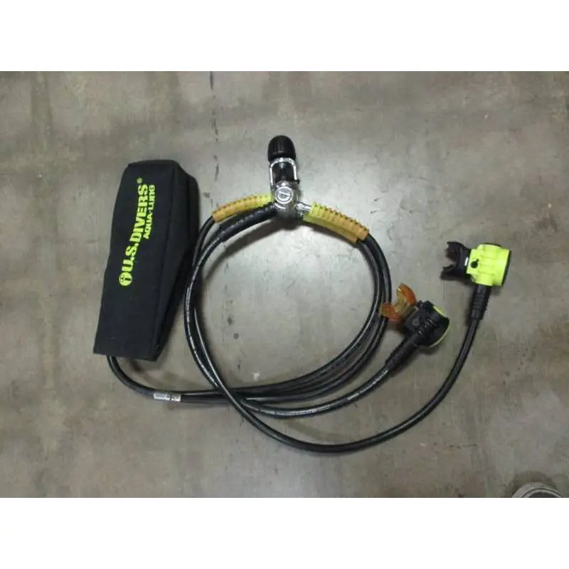 Used U.S. Divers Dual Stage Regulator w/ Orca Phoenix Dive Computer