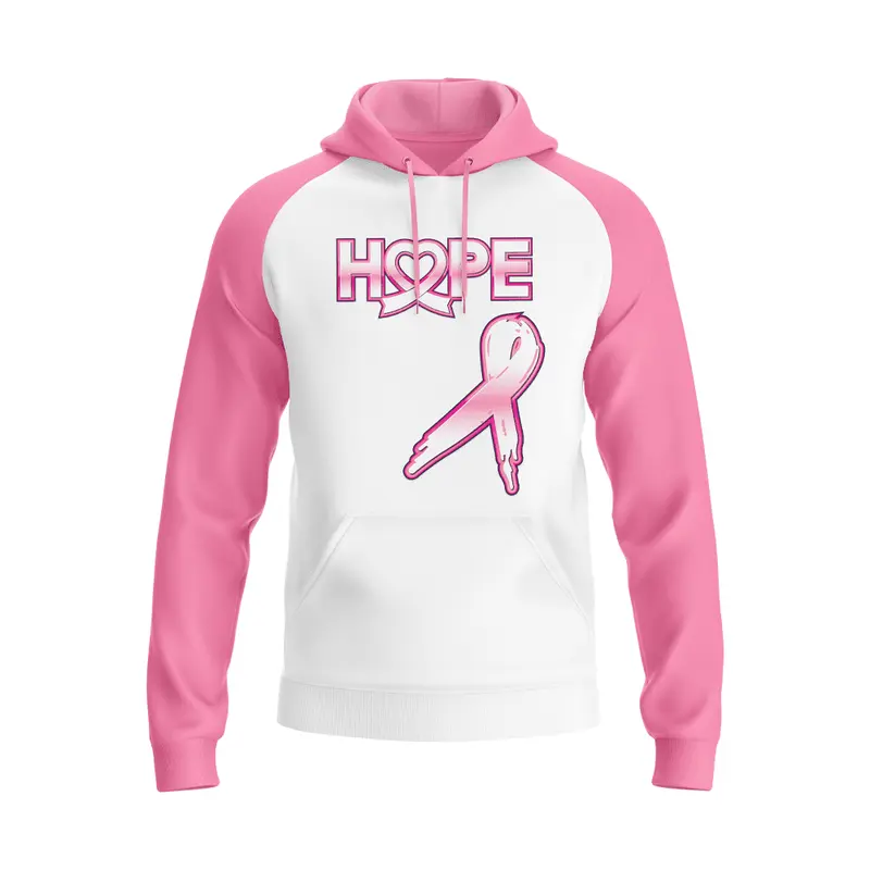 Breast Cancer Awareness - Hope - Hoodie - Pink