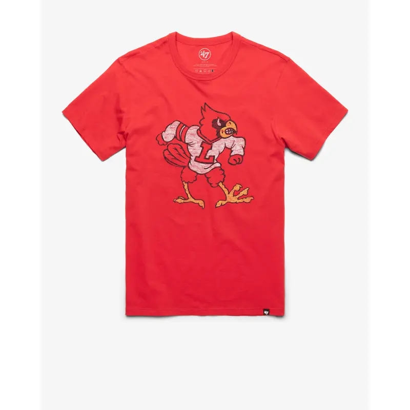 LOUISVILLE CARDINALS VINTAGE PREMIER '47 FRANKLIN TEE