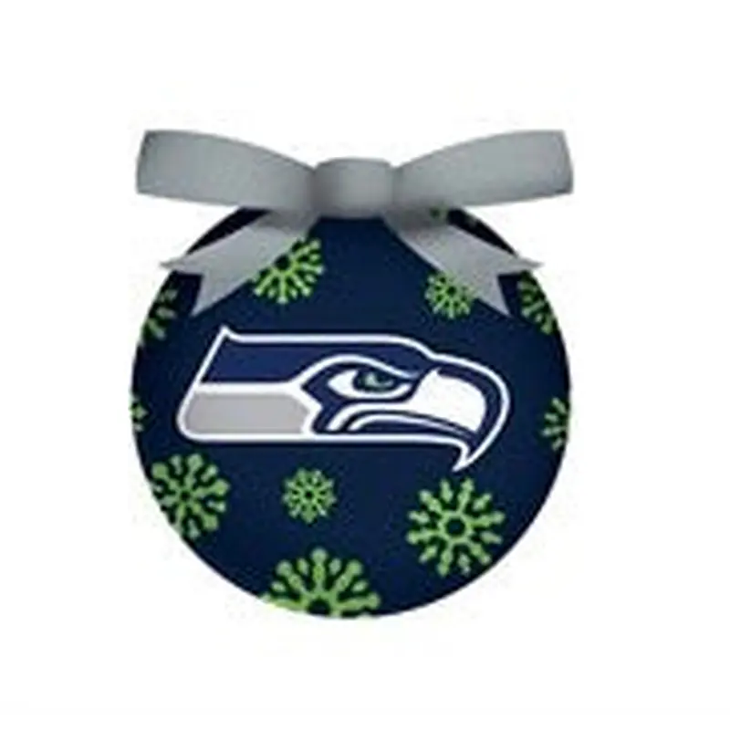 Seattle Seahawks Led Ball Ornament blue