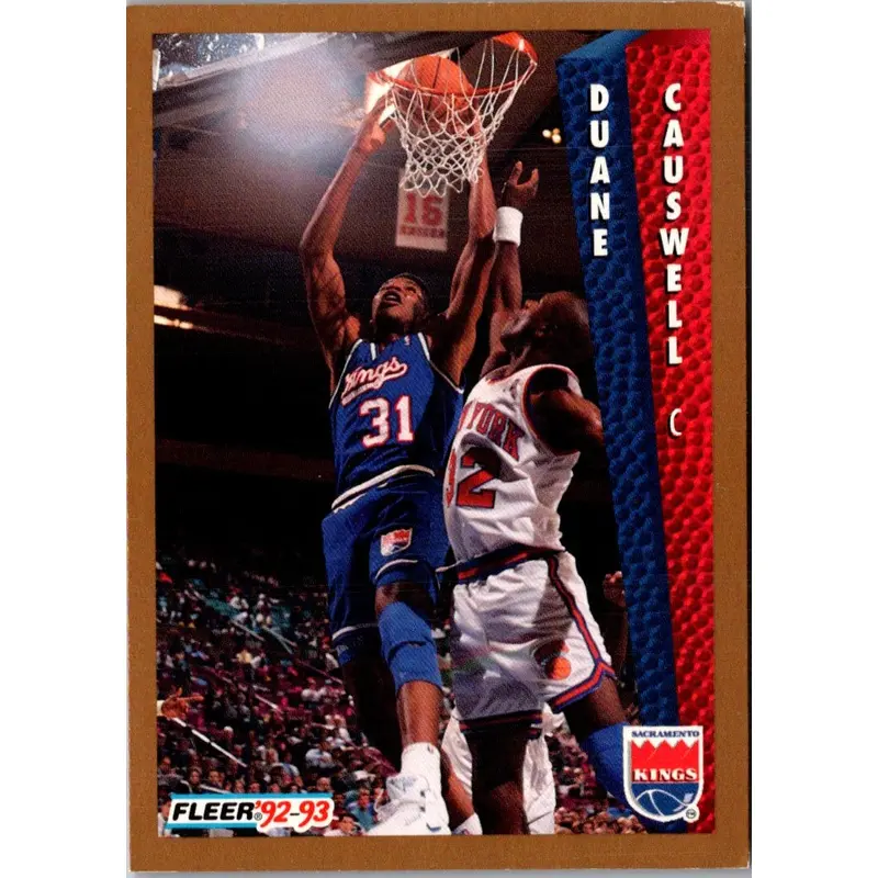 1992 Fleer Duane Causwell #195