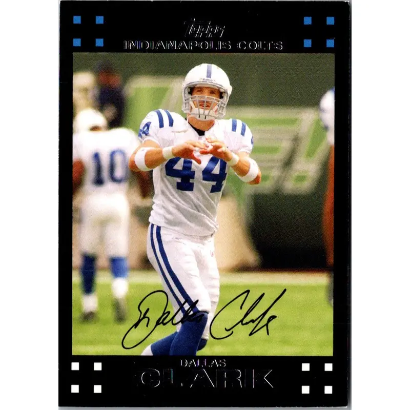 2007 Topps Chrome Refractors Dallas Clark #TC88